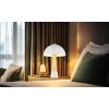 NOWA lighting Paulin table lamp sand-coloured, stone appearance, 1-light source