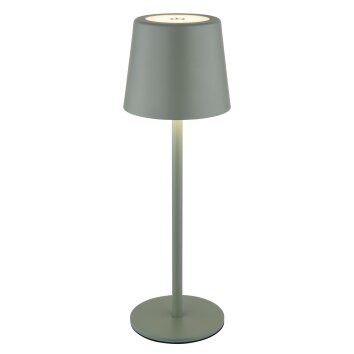 Globo lighting Vancouver table lamp LED green, 1-light source