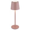 Globo lighting Vancouver table lamp LED pink, 1-light source