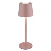 Globo lighting Vancouver table lamp LED pink, 1-light source
