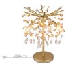 Globo lighting Queena table lamp gold, 3-light sources