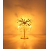 Globo lighting Queena table lamp gold, 3-light sources