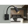 Globo lighting Este wall light LED chrome, black, 1-light source
