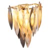 Globo lighting Elinor wall light gold, 3-light sources