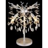 Globo lighting Queena table lamp silver, 3-light sources