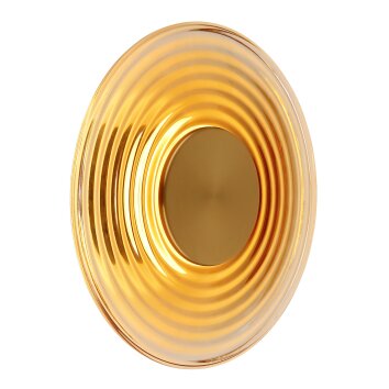 Globo lighting Janell wall light LED brass, 1-light source