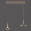 Paul Neuhaus lights Moon pendant light LED bronze, 4-light sources