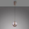 Paul Neuhaus lights Infinity pendant light LED bronze, 1-light source, Remote control