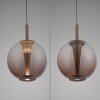 Paul Neuhaus lights Infinity pendant light LED bronze, 1-light source, Remote control