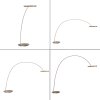 Paul Neuhaus lights Loop-Bow floor lamp LED bronze, 2-light sources
