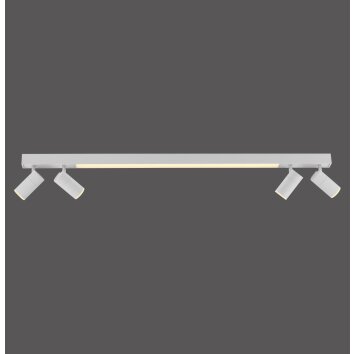 Paul Neuhaus lights Spot ceiling light LED white, 5-light sources, Remote control