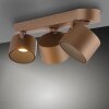 Paul Neuhaus lights Cup ceiling light LED bronze, 3-light sources
