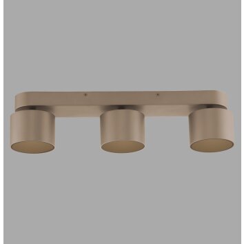 Paul Neuhaus lights Cup ceiling light LED bronze, 3-light sources