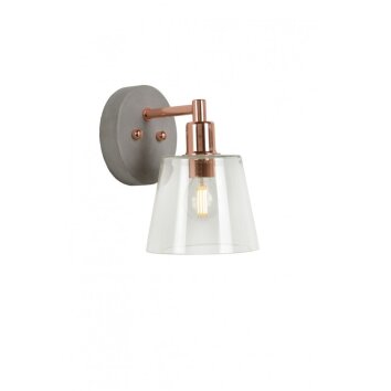 Lucide VITRI wall light copper, 1-light source