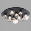 Paul Neuhaus lights Popup ceiling light LED grey, 11-light sources, Remote control