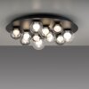 Paul Neuhaus lights Popup ceiling light LED grey, 11-light sources, Remote control