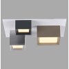 Paul Neuhaus lights Manhattan ceiling light LED grey, 1-light source, Remote control