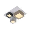Paul Neuhaus lights Manhattan ceiling light LED grey, 1-light source, Remote control