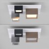 Paul Neuhaus lights Manhattan ceiling light LED grey, 1-light source, Remote control