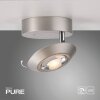 Paul Neuhaus lights Oculis ceiling light LED transparent, clear, 1-light source