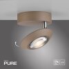 Paul Neuhaus lights Oculis ceiling light LED bronze, 1-light source
