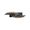 Paul Neuhaus lights Oculis wall light LED black, 2-light sources