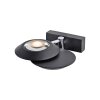 Paul Neuhaus lights Oculis wall light LED black, 2-light sources