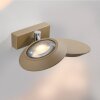 Paul Neuhaus lights Oculis wall light LED bronze, 2-light sources