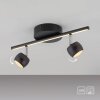 Leuchten Direkt lights JARIK ceiling light LED black, 3-light sources