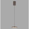 Leuchten Direkt lights PLATA pendant light LED sand-coloured, 1-light source