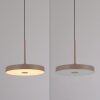 Leuchten Direkt lights PLATA pendant light LED sand-coloured, 1-light source
