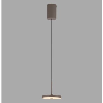 Leuchten Direkt lights PLATA pendant light LED sand-coloured, 1-light source