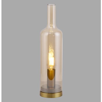 Leuchten Direkt lights BOTTLE table lamp LED brass, 1-light source