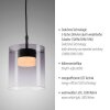 Leuchten Direkt lights ELIO pendant light LED black, 1-light source