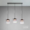 Leuchten Direkt lights ELIO pendant light LED black, 3-light sources