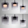 Leuchten Direkt lights ELIO pendant light LED black, 3-light sources