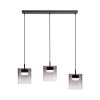 Leuchten Direkt lights ELIO pendant light LED black, 3-light sources