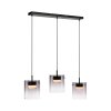 Leuchten Direkt lights ELIO pendant light LED black, 3-light sources