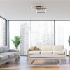 Leuchten Direkt lights AKUSTIKA ceiling light LED black, 1-light source