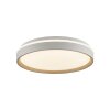 Leuchten Direkt lights MIO ceiling light LED sand-coloured, 1-light source, Remote control