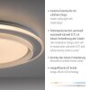 Leuchten Direkt lights LAGO ceiling light LED white, 1-light source, Remote control