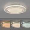Leuchten Direkt lights LAGO ceiling light LED white, 1-light source, Remote control
