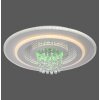 Leuchten Direkt lights TOLAGO ceiling light LED white, 2-light sources, Remote control, Colour changer
