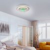 Leuchten Direkt lights TOLAGO ceiling light LED white, 2-light sources, Remote control, Colour changer