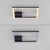 Leuchten Direkt lights IVEN ceiling light LED black, 1-light source