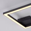 Leuchten Direkt lights IVEN ceiling light LED black, 1-light source