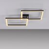 Leuchten Direkt lights IVEN ceiling light LED black, 1-light source