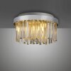 Leuchten Direkt lights KULUNKA chandelier LED silver, 4-light sources