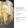 Leuchten Direkt lights KULUNKA chandelier LED silver, 4-light sources