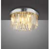 Leuchten Direkt lights KULUNKA chandelier LED silver, 4-light sources